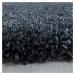 Ayyildiz koberce Kusový koberec Fluffy Shaggy 3500 anthrazit kruh Rozměry koberců: 120x120 (prům