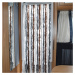 Brunner Dekorativní závěs proti hmyzu do dveří karavanu, 56x205 modro-šedo-bílá