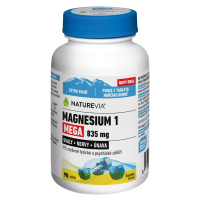 NatureVia® Magnesium 1 MEGA 835mg tbl.90