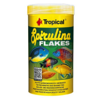 Tropical Spirulina Flakes 1000ml/200g krmivo se spirulinou pro sladkovodní a mořské ry