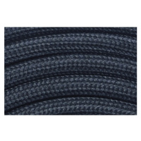 Textilní kabel H03VV-F 2x0,75 2m černá 3 (CYSY 2Dx0,75)