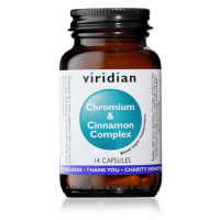 Viridian Chromium & Cinamon Complex 14 kapslí (7 Day Sugar Detox)