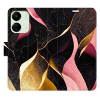 iSaprio flip pouzdro Gold Pink Marble 02 pro Xiaomi Redmi 13C