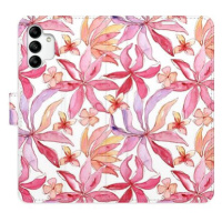 iSaprio flip pouzdro Flower Pattern 10 pro Samsung Galaxy A04s