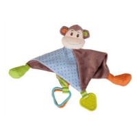 Bigjigs Baby Textilní muchlánek opička Cheeky