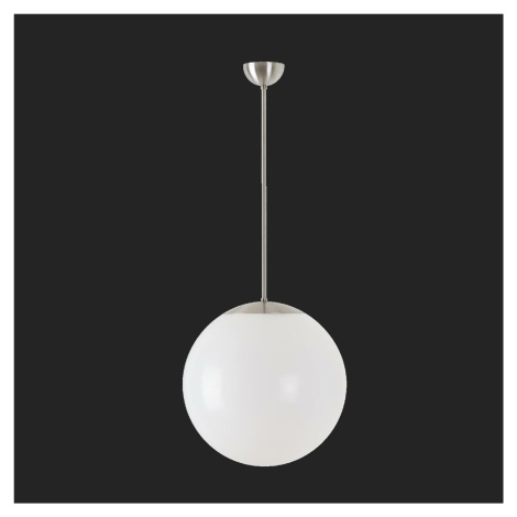 OSMONT ISI68872 ISIS P3 závěsné plastové svítidlo nerez broušená / bílá IP40 4000 K 27W LED nouz