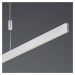 HELL Závěsné svítidlo Delta LED, 100 cm, hliník