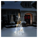 twinkly Třpytivý světelný strom pro venkovní použití, RGBW, výška 200 cm