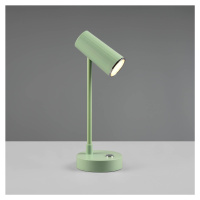 Reality Leuchten LED stolní lampa Lenny CCT s baterií, zelená