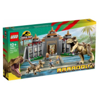 LEGO® Jurský svět - Návštěvnické centrum: Tyrannosaurus a útok dravců