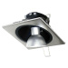 ACA Lighting bodové svítidlo zapuštěné 3234 MR16 broušený nikl BS3234FNM