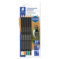 Staedtler Staedtler, 10820BK6-C, Lumocolor permanent, sada permanentních suchých popisovačů (pas