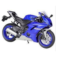 Kovový model motorky yamaha yzf-r6 1:18