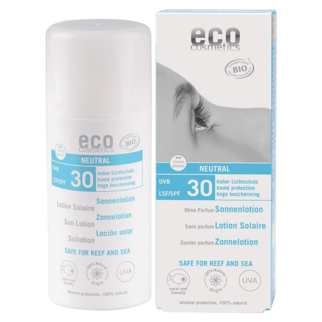 Eco Cosmetics Neutral, mléko na opalování, SPF 30 100 ml