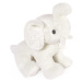 Plyšový slon Elephant White Les Preppy Chics Histoire d’ Ours bílý 35 cm od 0 měsíců