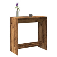 vidaXL Barový stůl old wood 102 x 50 x 103,5 cm kompozitní dřevo