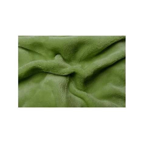 Svitap Prostěradlo mikroflanel kiwi (zelená) 180×200×20 cm