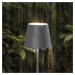Sigor Nuindie mini LED dobíjecí stolní lampa, kulatá, USB-C, grafitově šedá