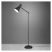 Reality Leuchten Stojací lampa Enzo, výška 150 cm, černá