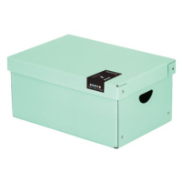 Krabice lamino 35,5 × 24 × 16 cm PASTELINI - zelená
