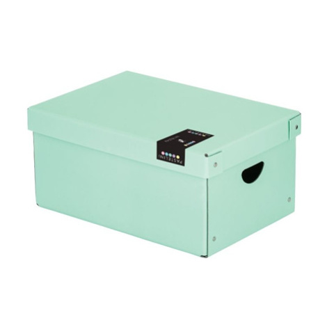 Krabice lamino 35,5 × 24 × 16 cm PASTELINI - zelená OXYBAG