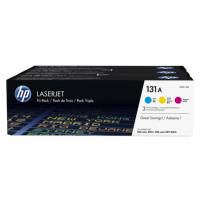 HP 131A CYM Tri-Pack LJ Toner Cartridge Vícebarevná