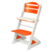 Dětská rostoucí židle JITRO PLUS bílo - oranžová