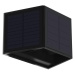 LED Solární nástěnné svítidlo WINGS LED/2W/3,2V 6000K IP54 černá