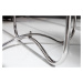 LuxD Designový odkládací stolek Tristen III 43 cm mramor šedý