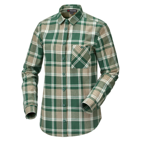 Parkside® Dámská flanelová košile (zelená/béžová/bílá, 42)