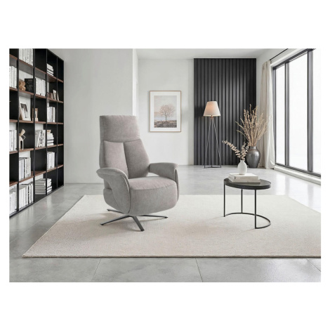 Sit & More RELAXAČNÍ KŘESLO, textil, šedá
