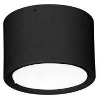 LED Stropní svítidlo LED/16W/230V černá pr. 12 cm