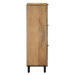 vidaXL Highboard Brown 40x33x110 cm Masivní dřevo Mango