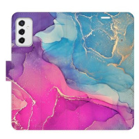 iSaprio flip pouzdro Colour Marble 02 pro Samsung Galaxy M52 5G