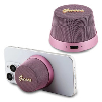 Reproduktor Guess Bluetooth GUWSC3ALSMP Speaker Stand pink Magnetic Script Metal (GUWSC3ALSMP)