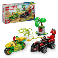 LEGO® Marvel Spidey a jeho úžasní přátelé 11198 Spin, Electro a naháněčka s dinosauřím vozidlem