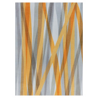 Oranžový/šedý pratelný koberec 170x240 cm MATCH ISABELLA – Flair Rugs