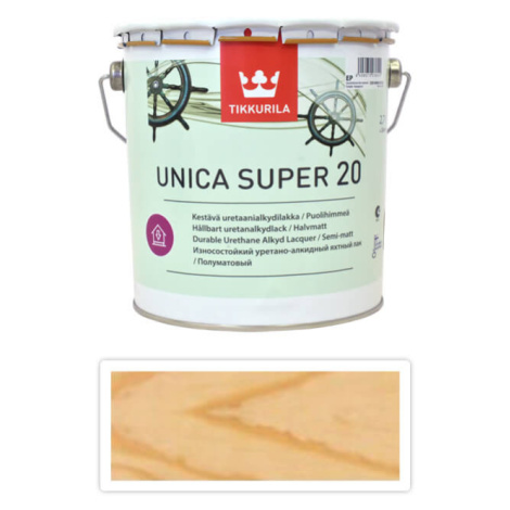 TIKKURILA Unica Super 20 - podlahový lak 2.7 l Polomatný