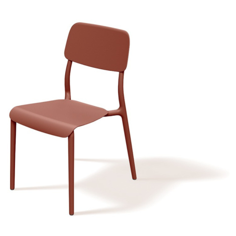 Prosperplast Zahradní židle RIMOS 47,5x55,5x84 cm červená