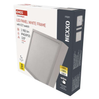 LED svítidlo NEXXO bílé, 22,5 x 22,5 cm, 21 W, teplá/neutrální bílá