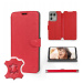 Pouzdro Mobiwear pro Motorola Edge 50 Ultra Red Leat