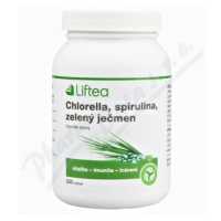 LIFTEA Chlorella/Spirulina/Zelený ječmen tbl.250