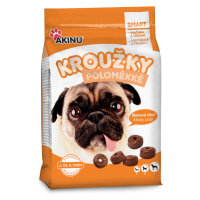 Akinu kroužky pro psy poloměkké 500g