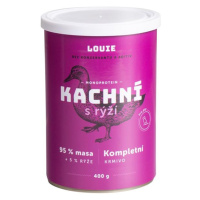 Louie konz. pro psy kachní s rýží 400 g