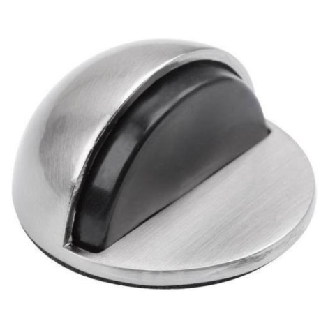 Zarážka dveřní, Ø 45 x 25 mm, samolepící, poniklovaná WALTECO