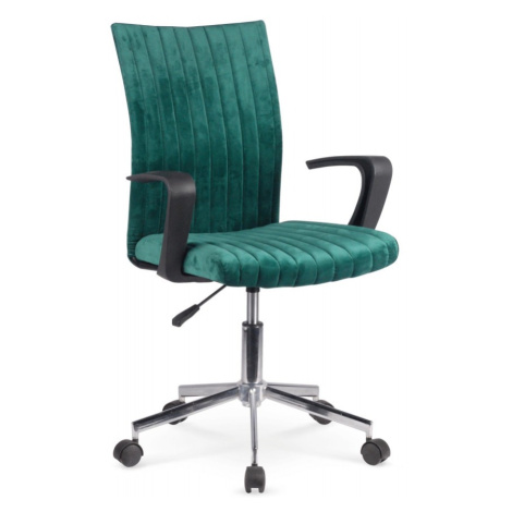 HALMAR Studentská židle Ralo tmavě zelená