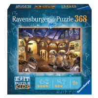 Exit KIDS Puzzle: Noc v muzeu 368 dílků Ravensburger