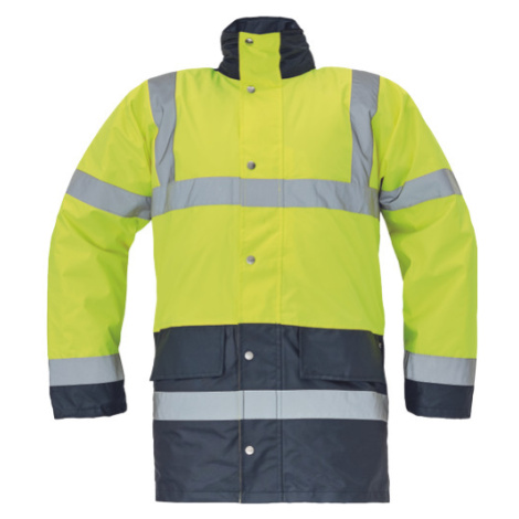 SEFTON bunda HV žlutá/navy L