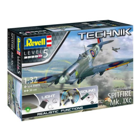 Plastic Modelky TECHNIK letadlo 00457 - Supermarine Spitfire Mk.Ixc (1:32) Revell