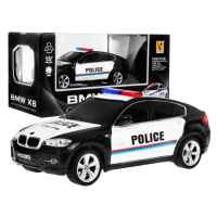 mamido Policejní autíčko na dálkové ovládání RC BMW X6 1:24